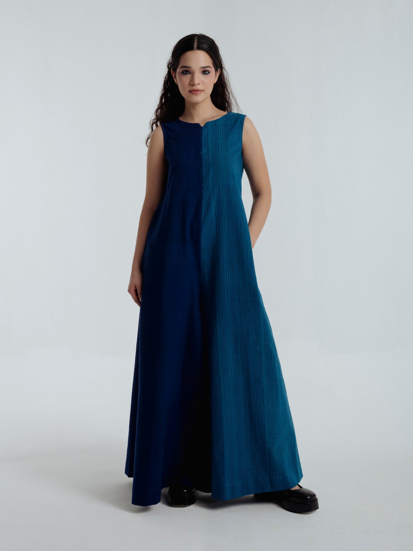 Half & Half Jumpsuit