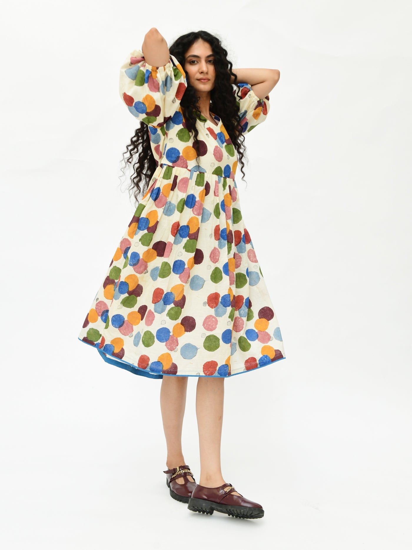 Escher Co-Ord Shirt With Skirt
