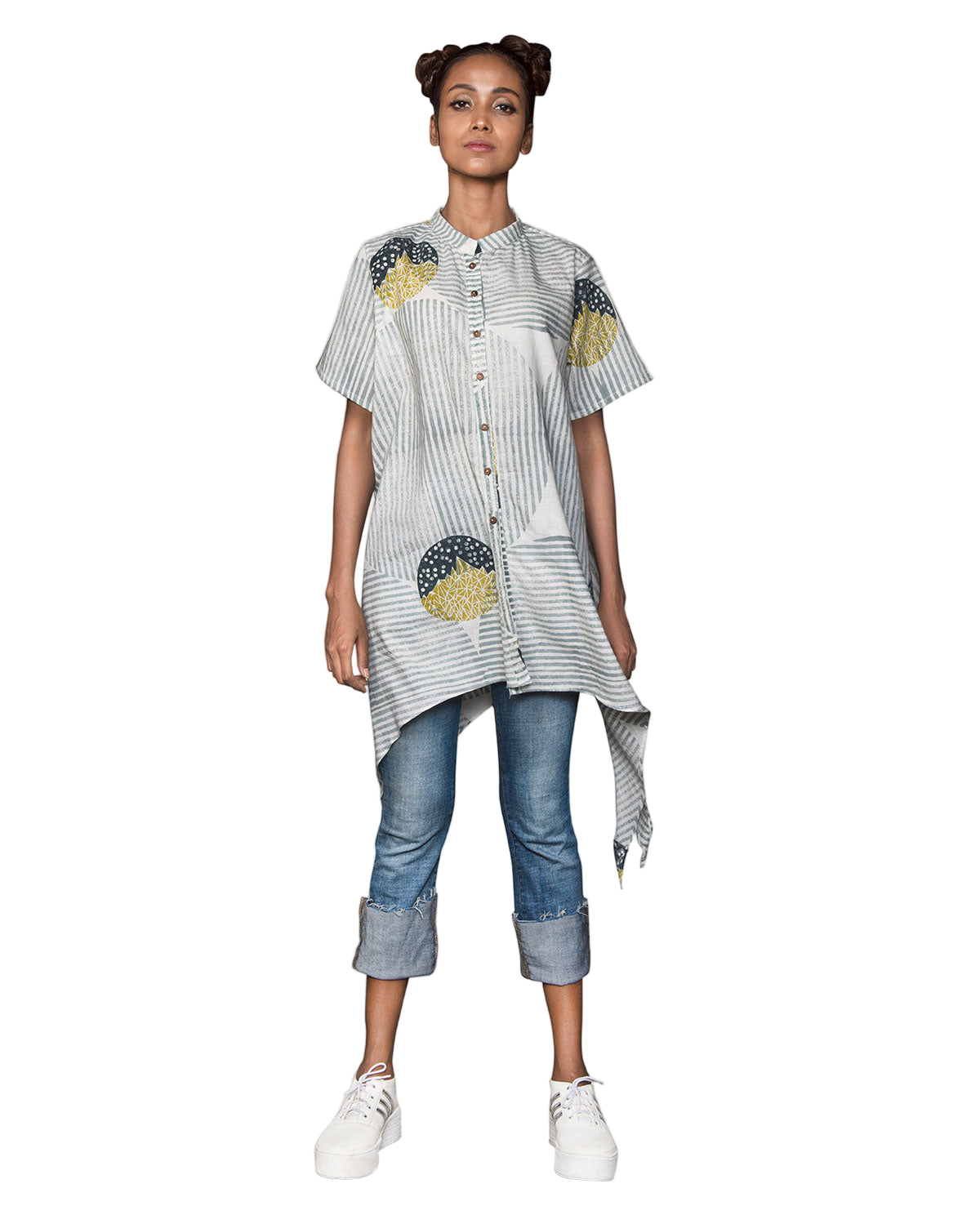 Mandrane Collar Dress