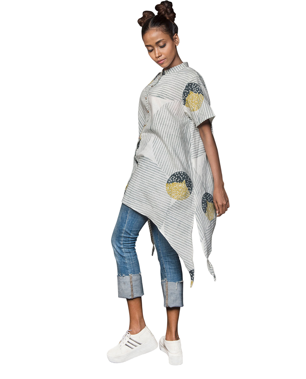 Mandrane Collar Dress