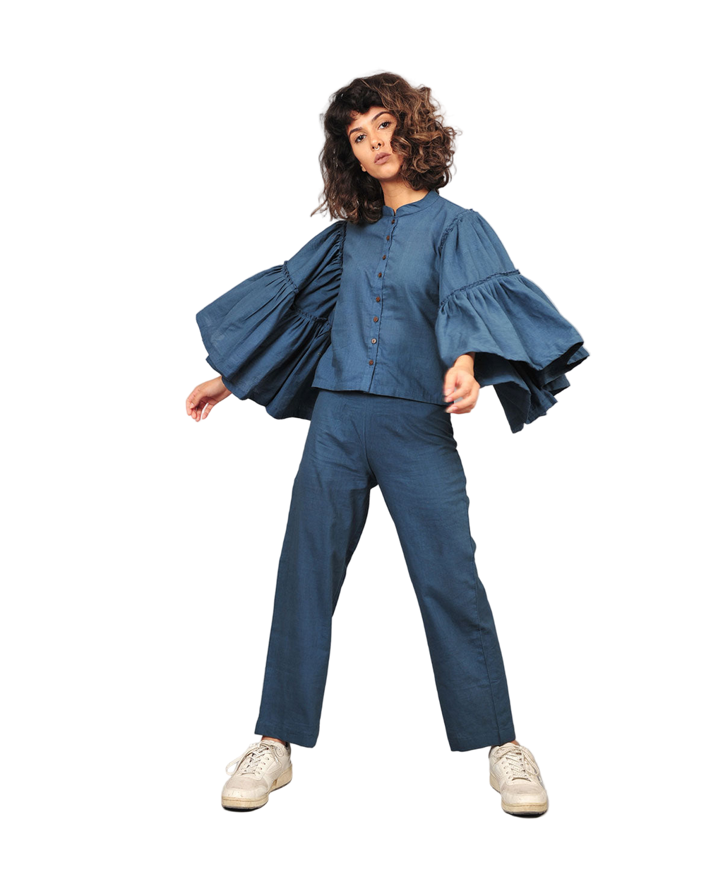 Blouse Umberella Grey