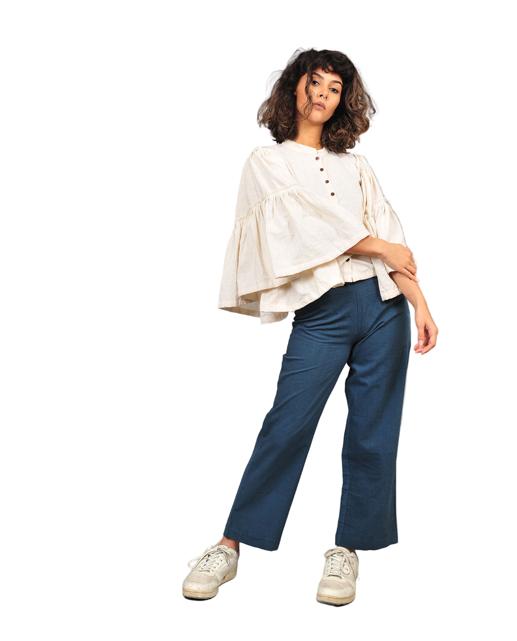 Blouse Umberella White