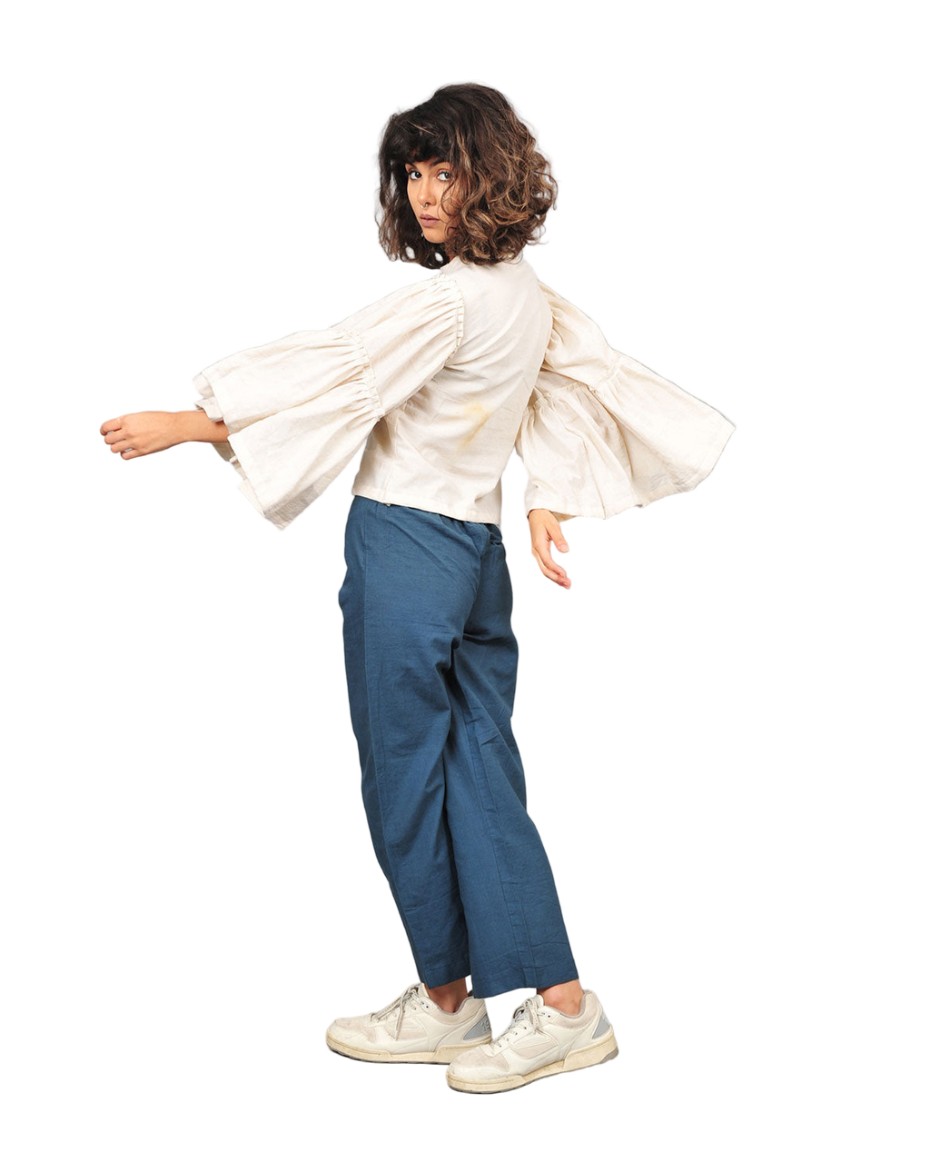 Blouse Umberella White