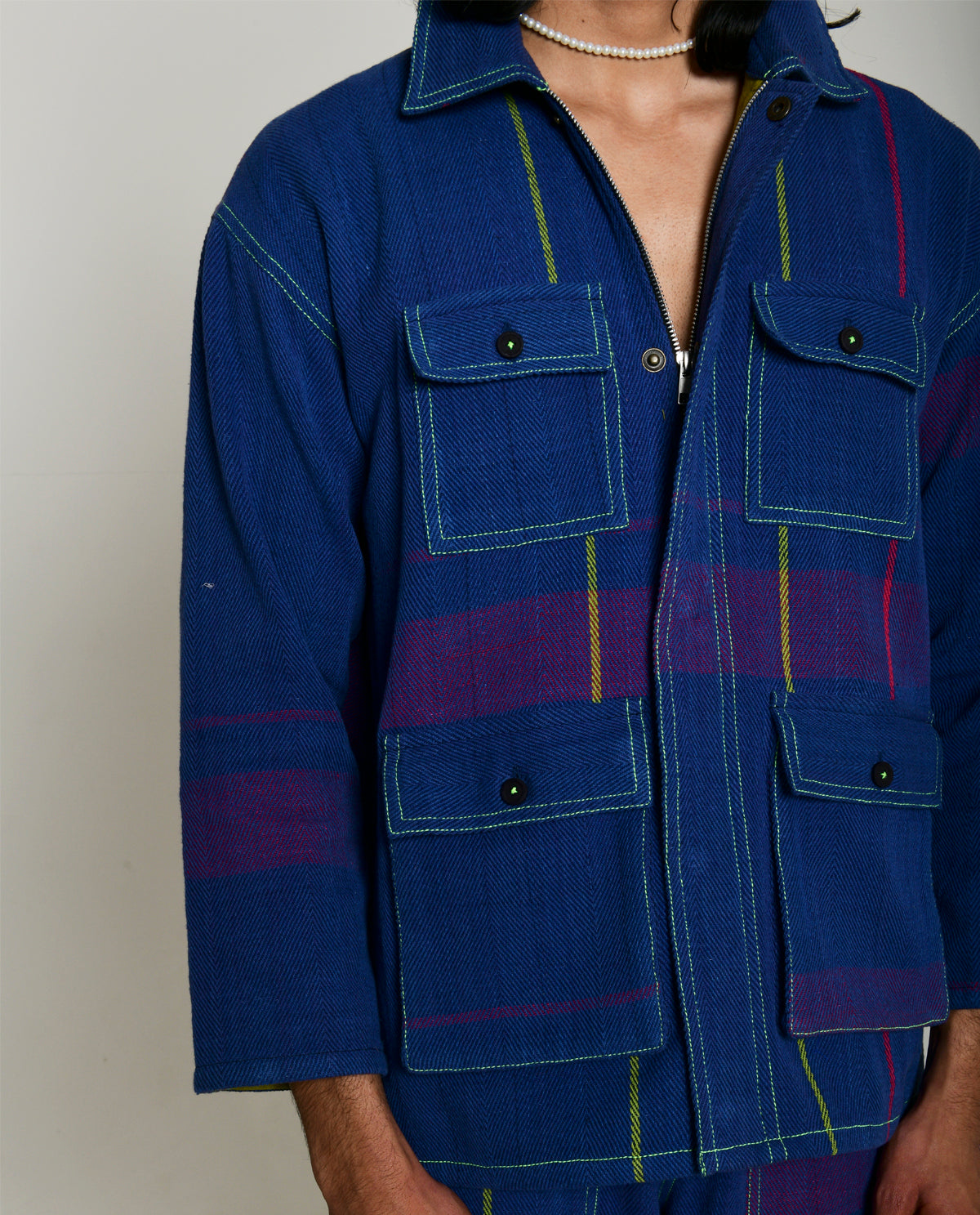 Recycle Kiyoshi Unisex Shacket