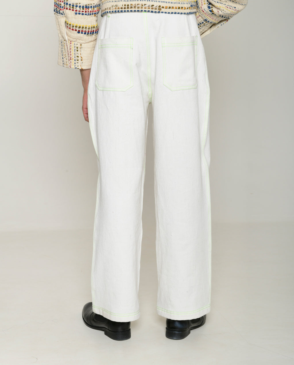 Recycle Hibiki White Pants