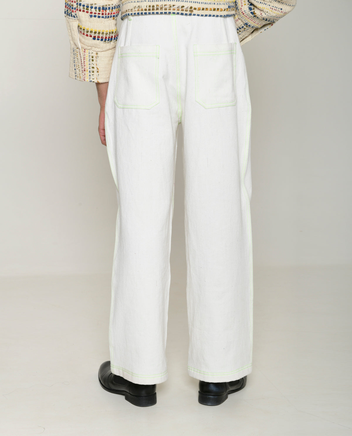 Recycle Hibiki White Pants