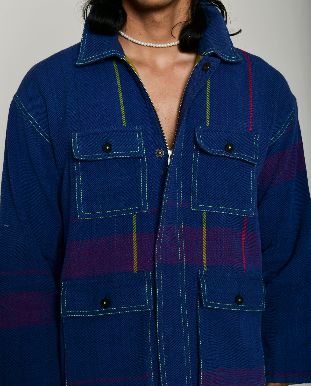 Recycle Kiyoshi Unisex Shacket