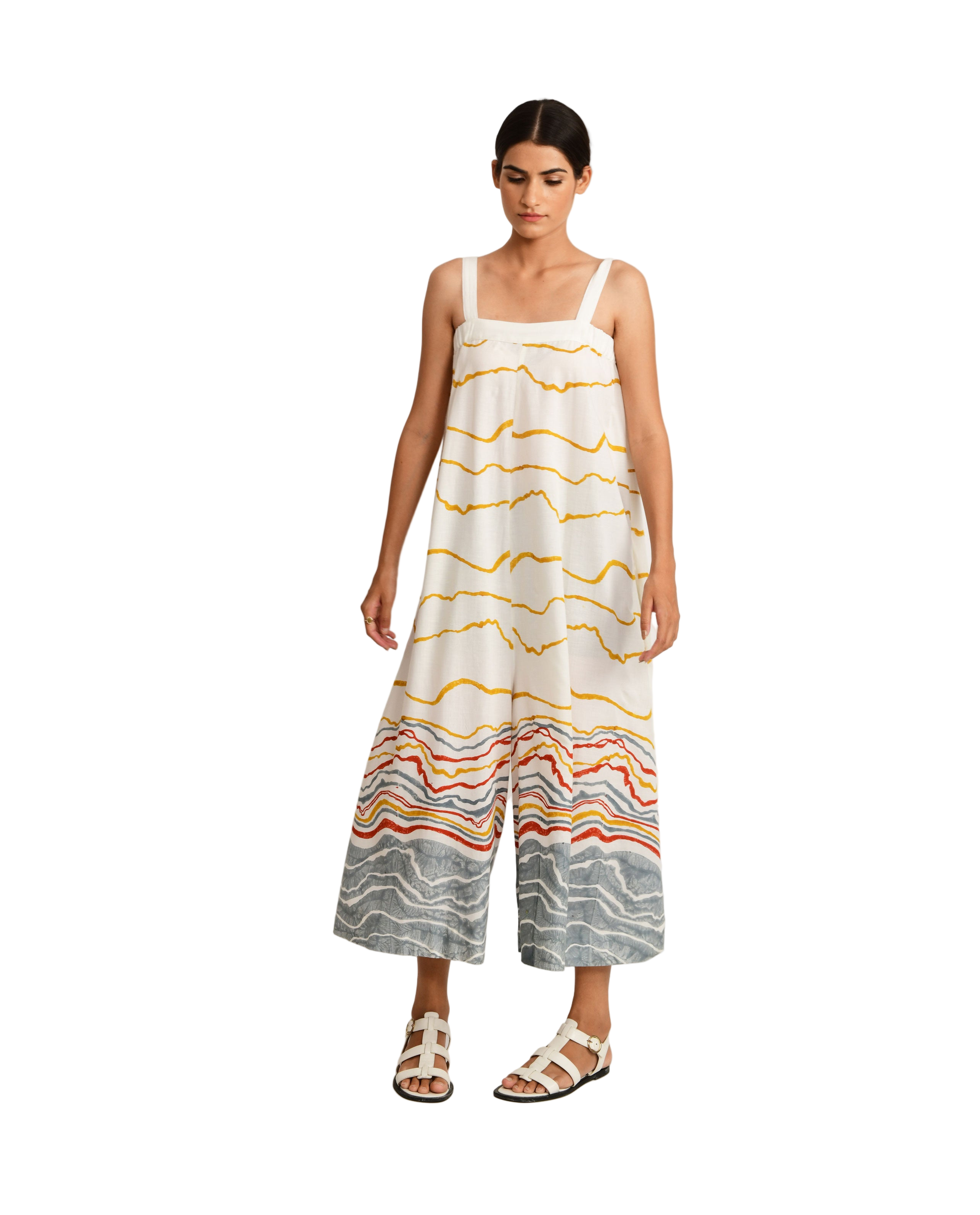 Earth Crest Ankle Jumpsuit