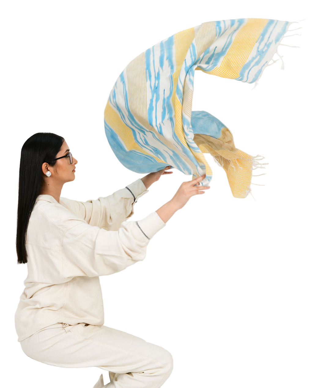 Sky And The Wave Scarf