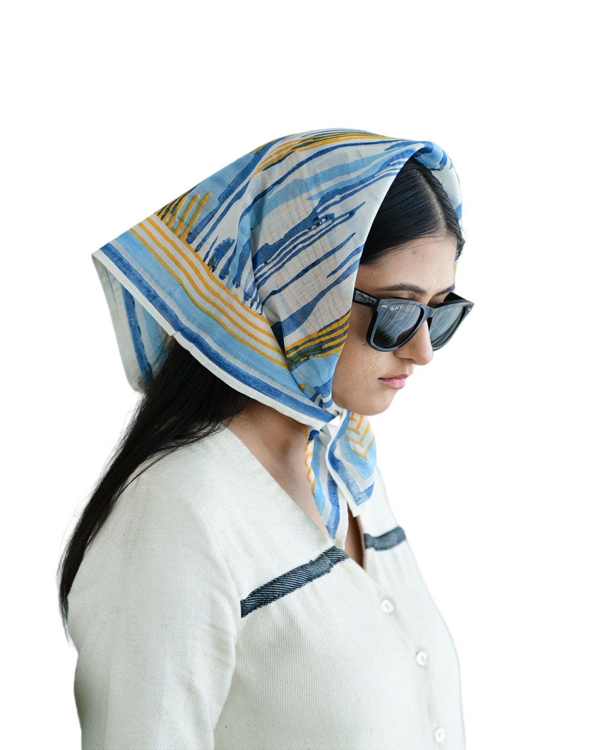 Ocean Square Head Scarf