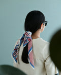 Sky Square Head Scarf