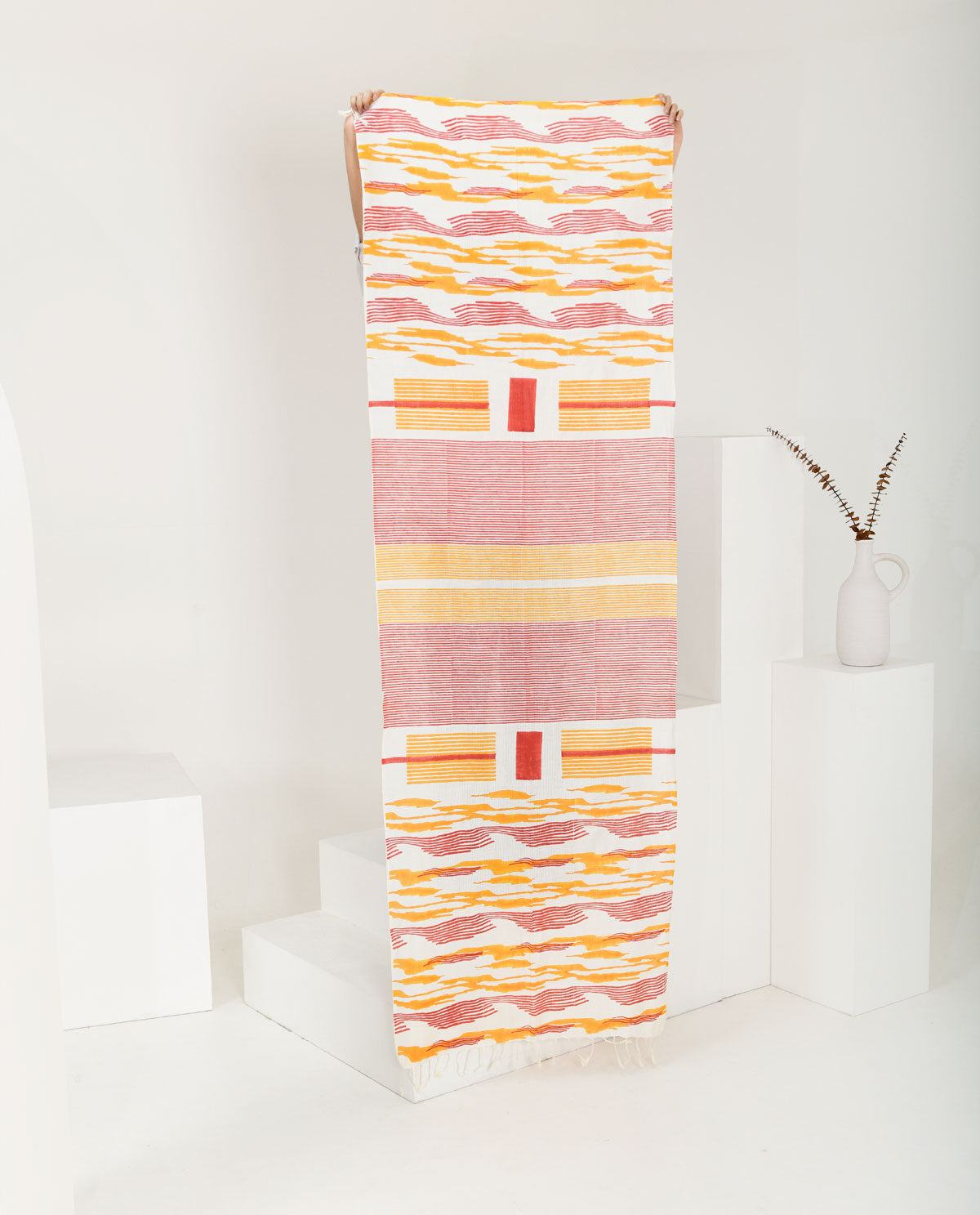 Wave Block Scarf