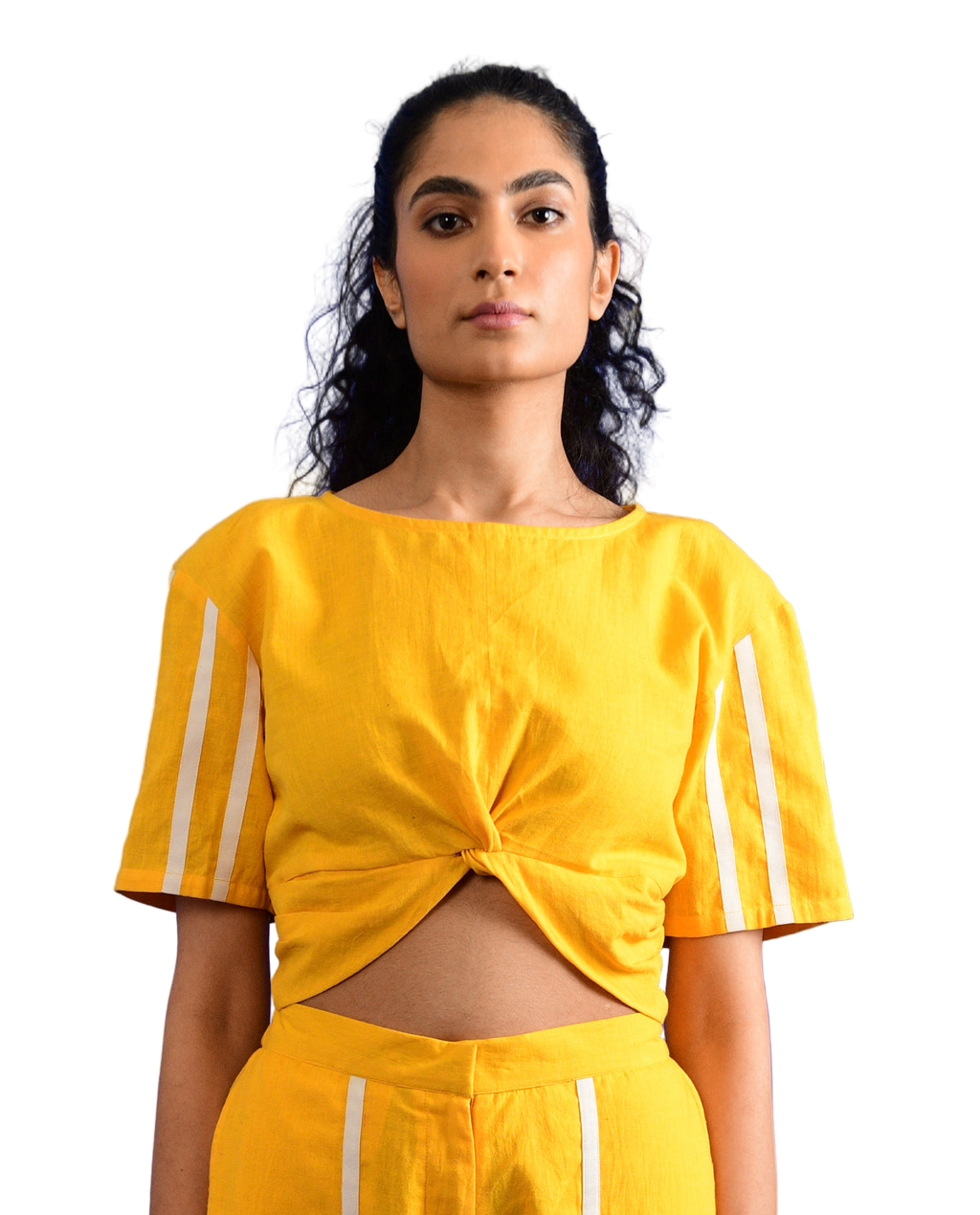 Iced Mango Knotted Top