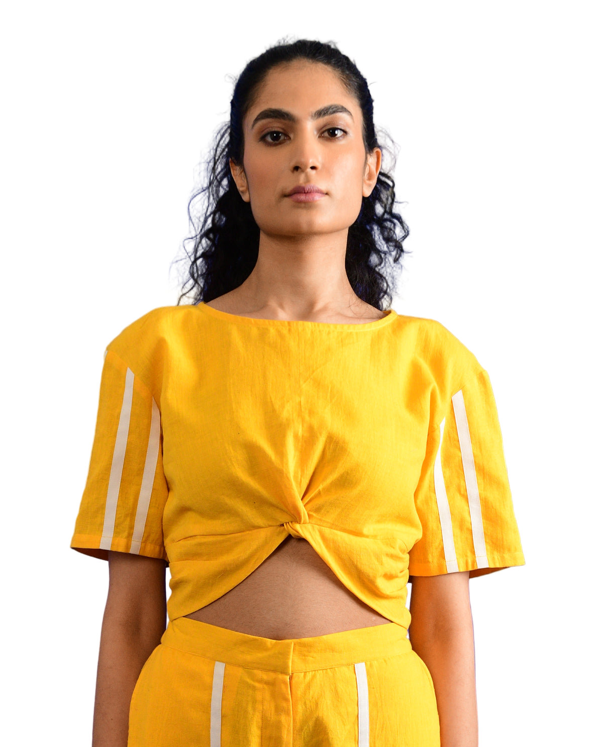 Iced Mango Knotted Top
