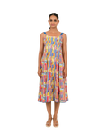 Scribble Multi Doll Linen Dress