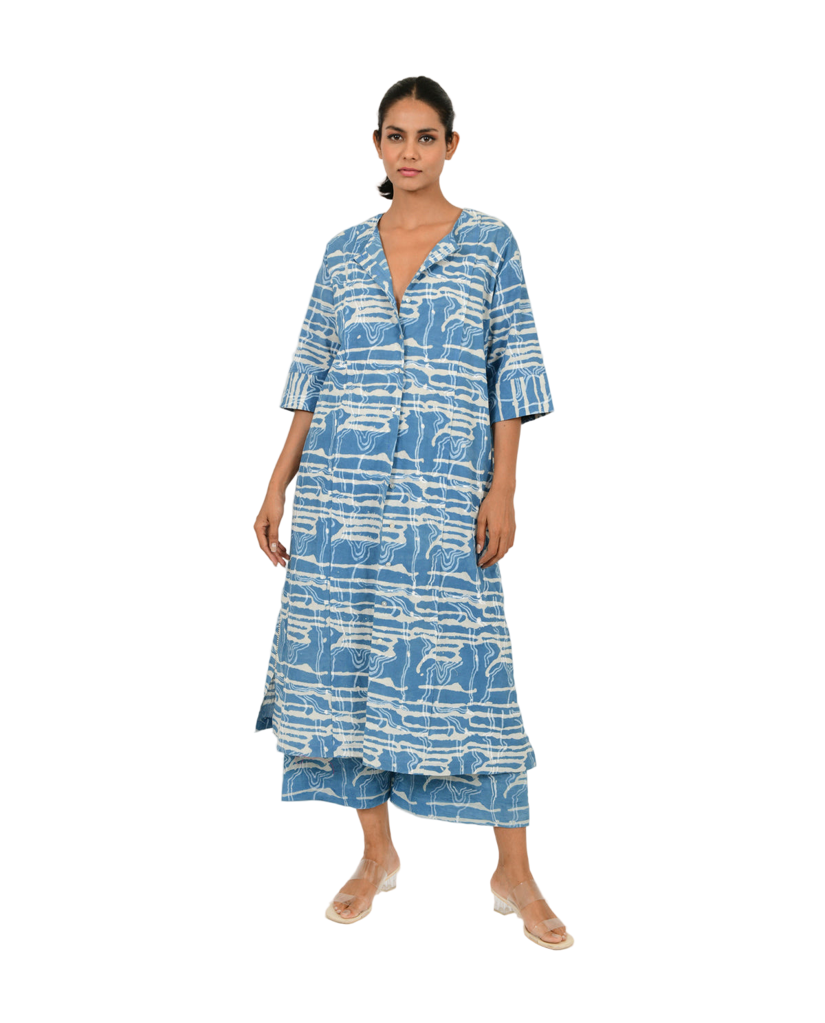 Indigo Splash Co-Ord Set