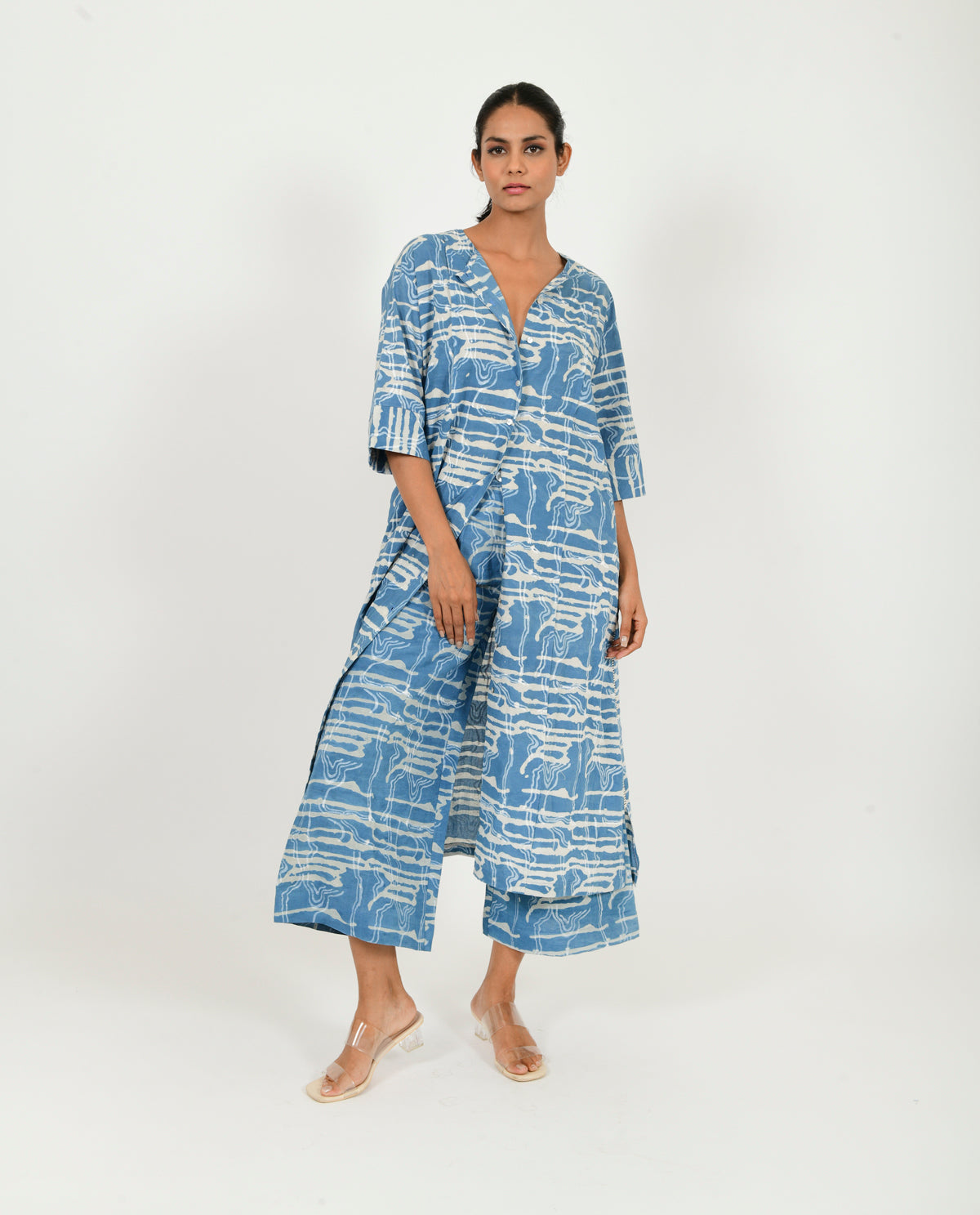 Indigo Splash Co-Ord Set
