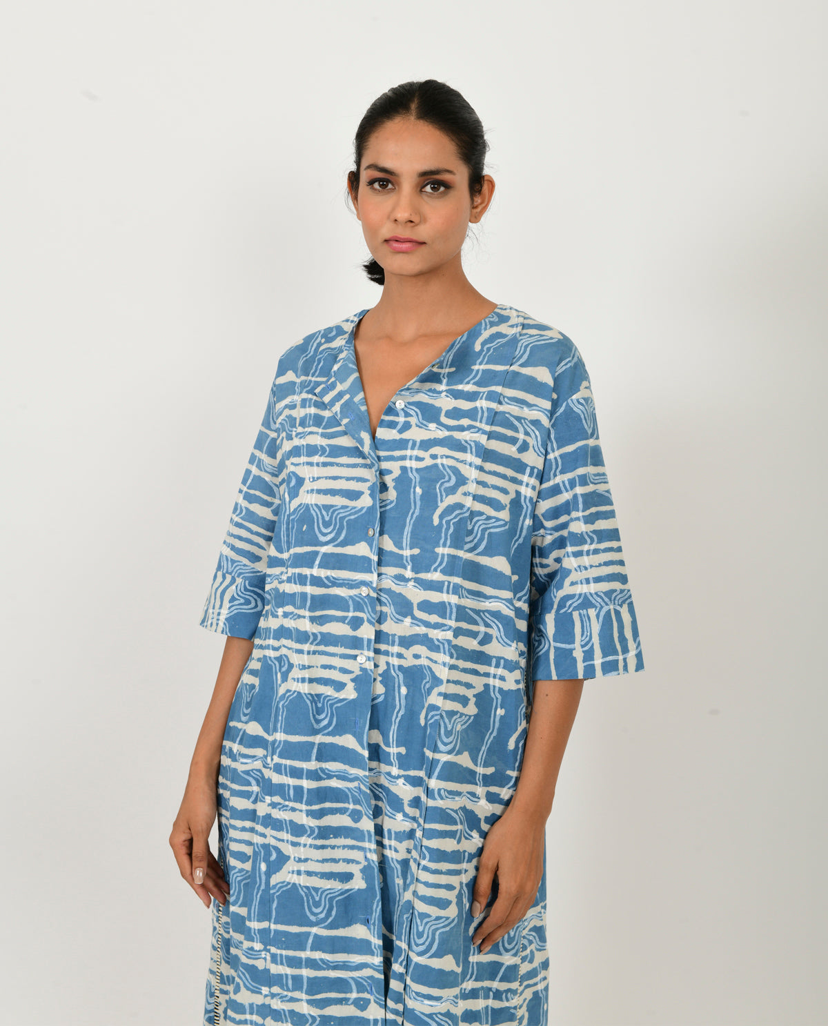Indigo Splash Co-Ord Set