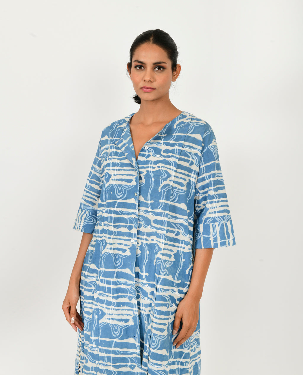 Indigo Splash Co-Ord Set
