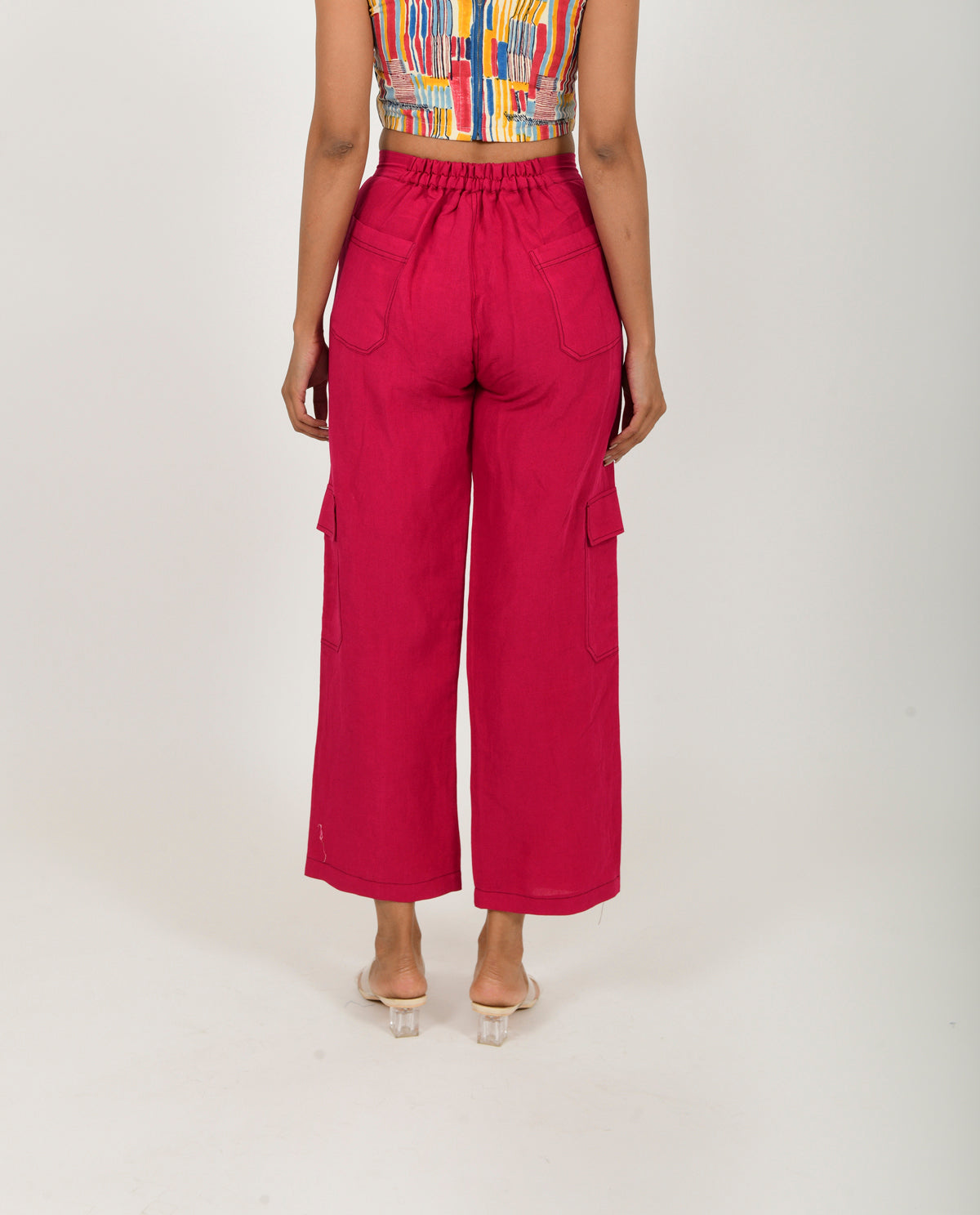 Linen Cargo Pants