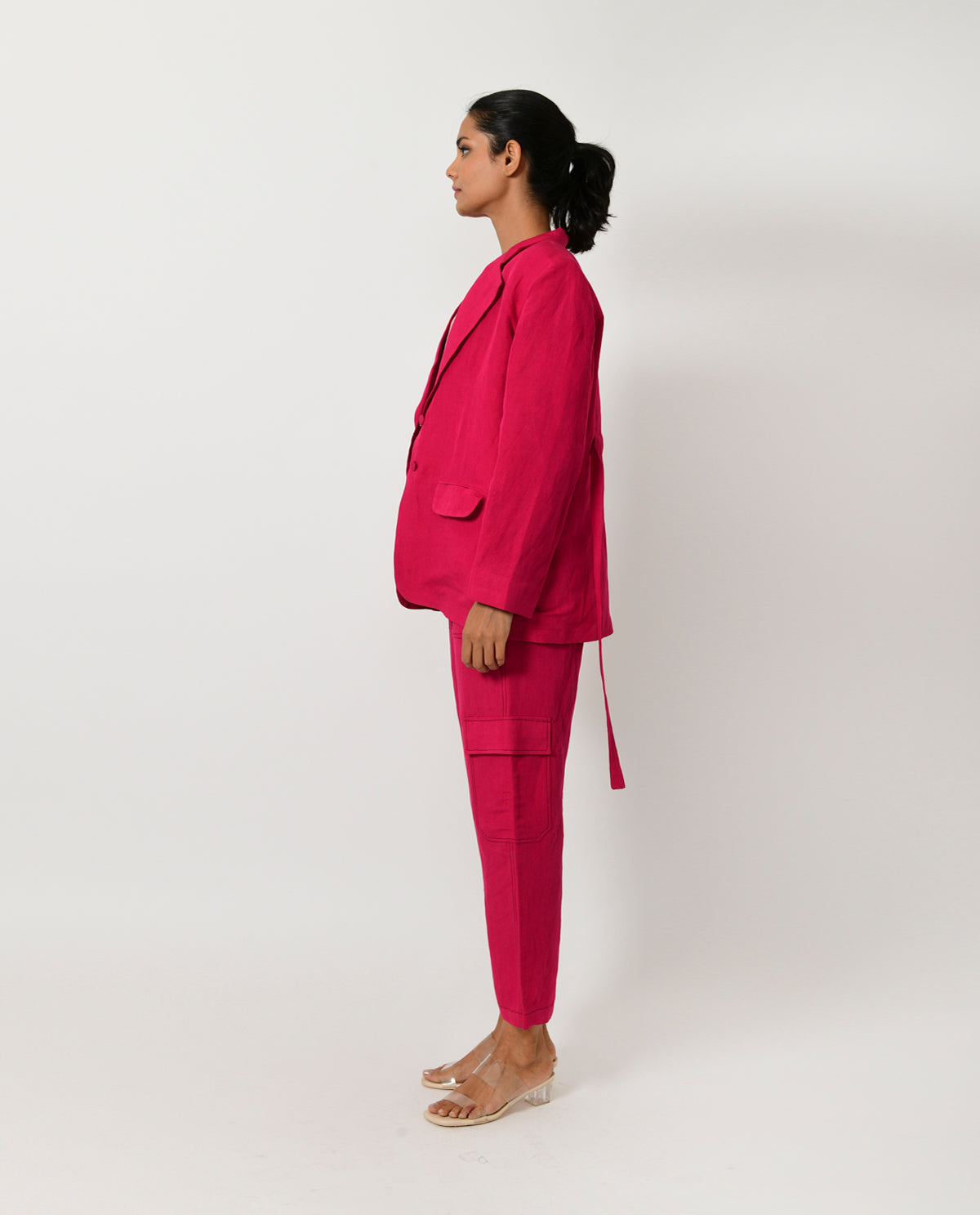 Viva Linen Blazer Co-Ord Set