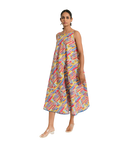 Scribble Organic Cotton Maxi Dress