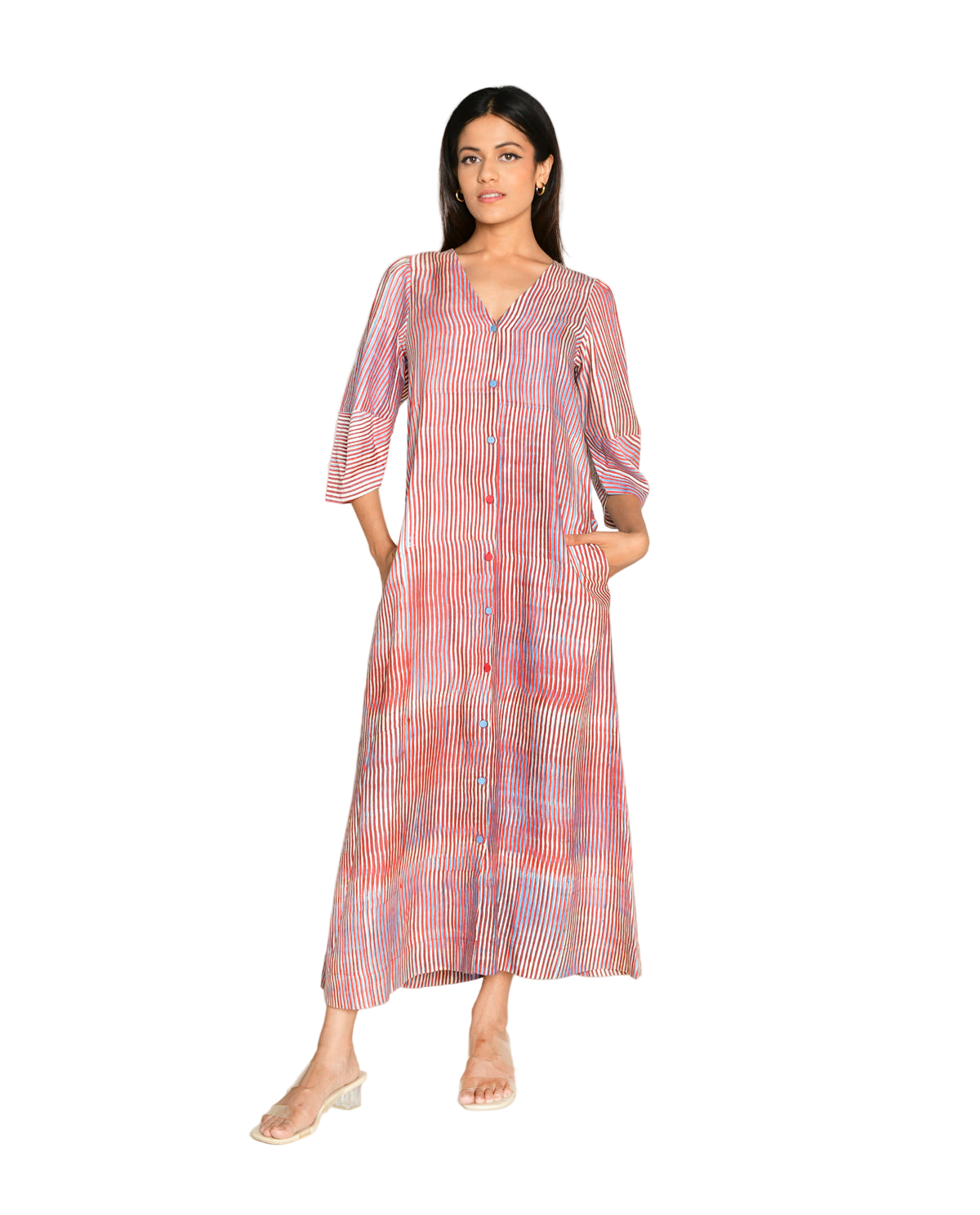 Plosky Cloud V-Neck Dress