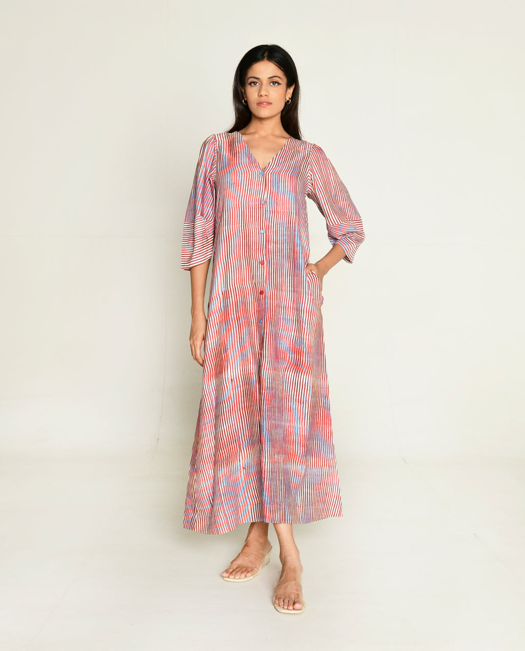 Plosky Cloud V-Neck Dress