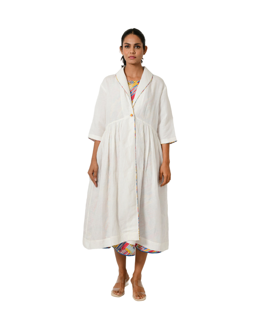 Off White Linen Jacket