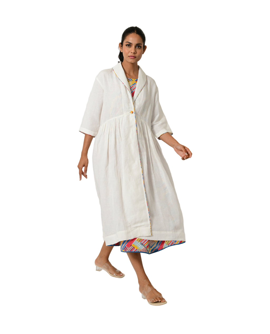 Off White Linen Jacket