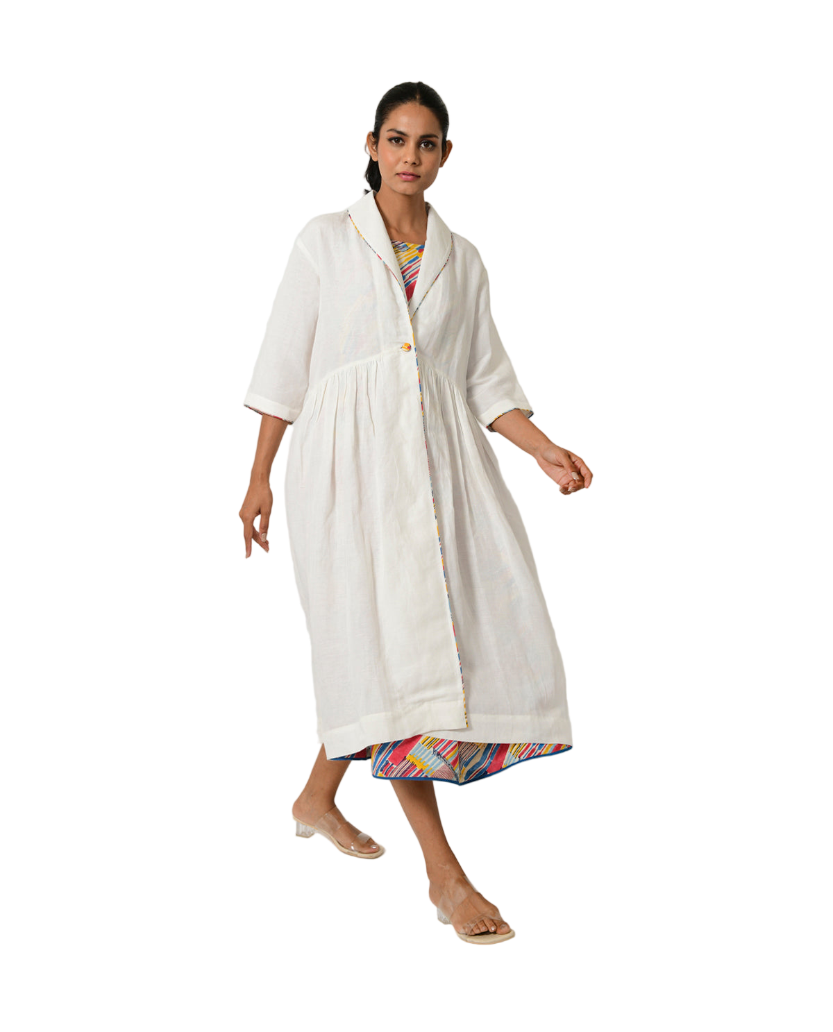 Off White Linen Jacket