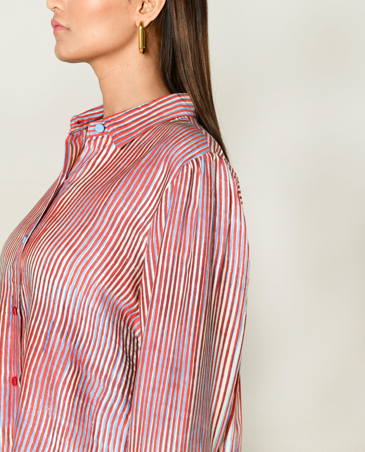 Plosky Cloud Co-Ord Shirt With Culottes