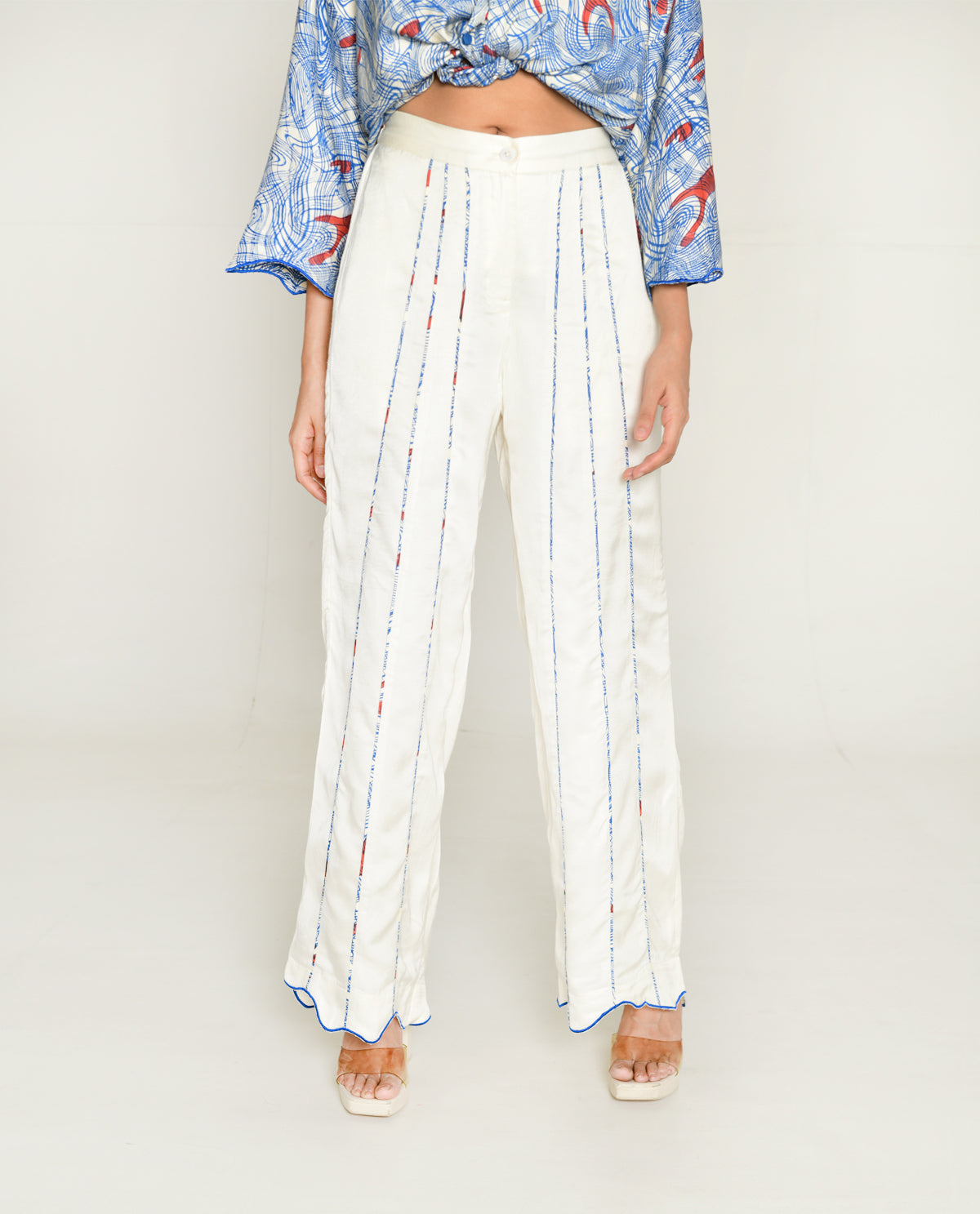 Ponzo White Pant
