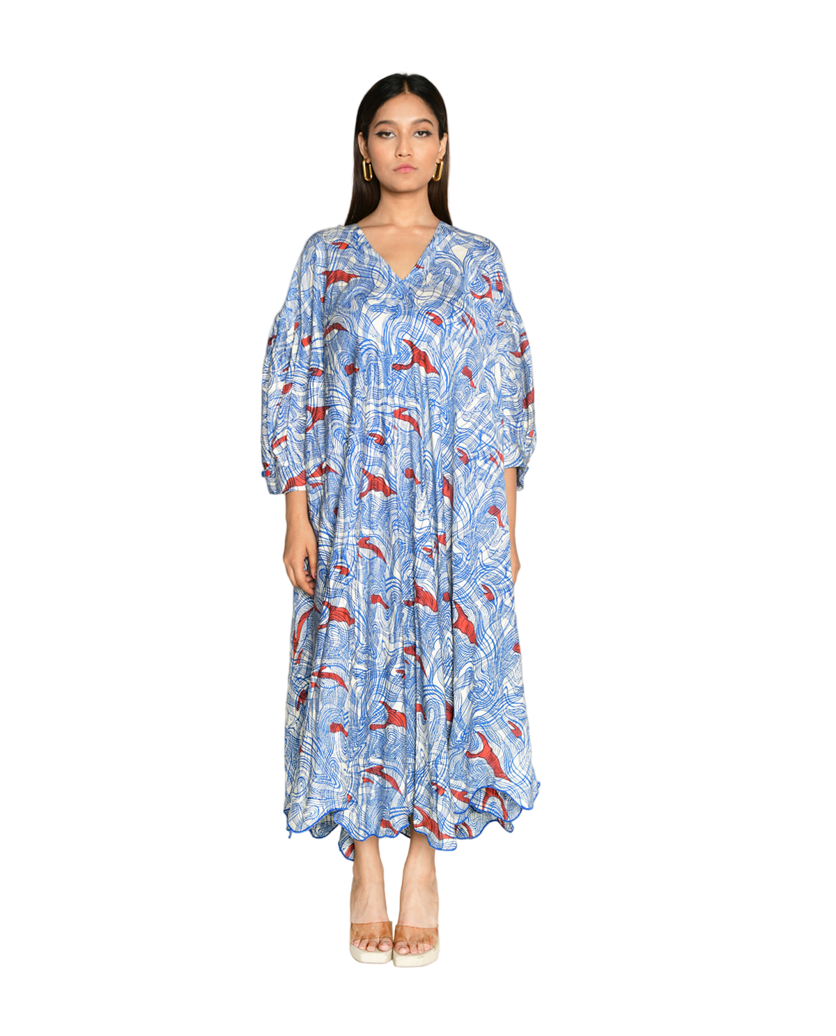 Ponzo Puff Sleeve Dress