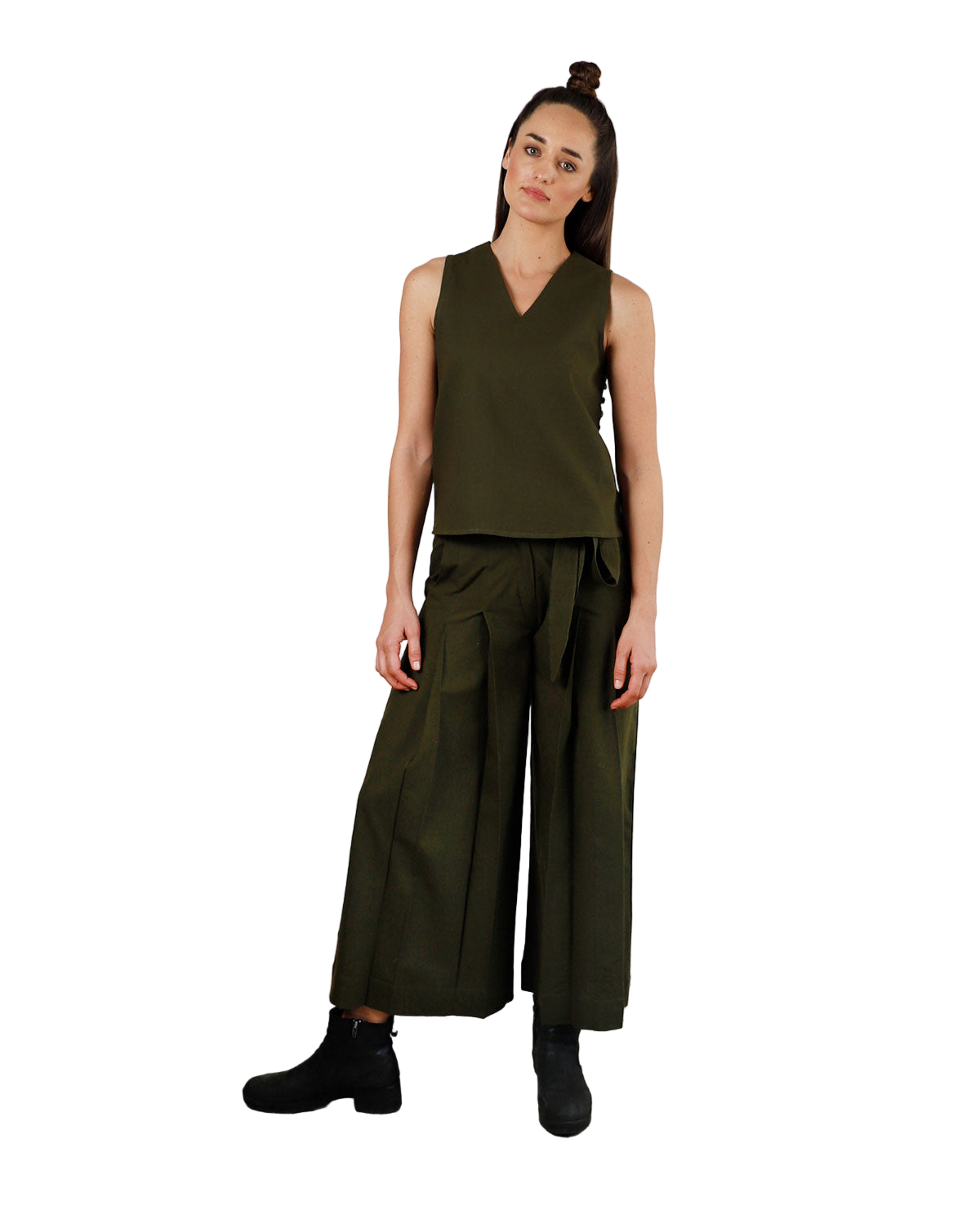 Solid Moon Olive Co-Ord
