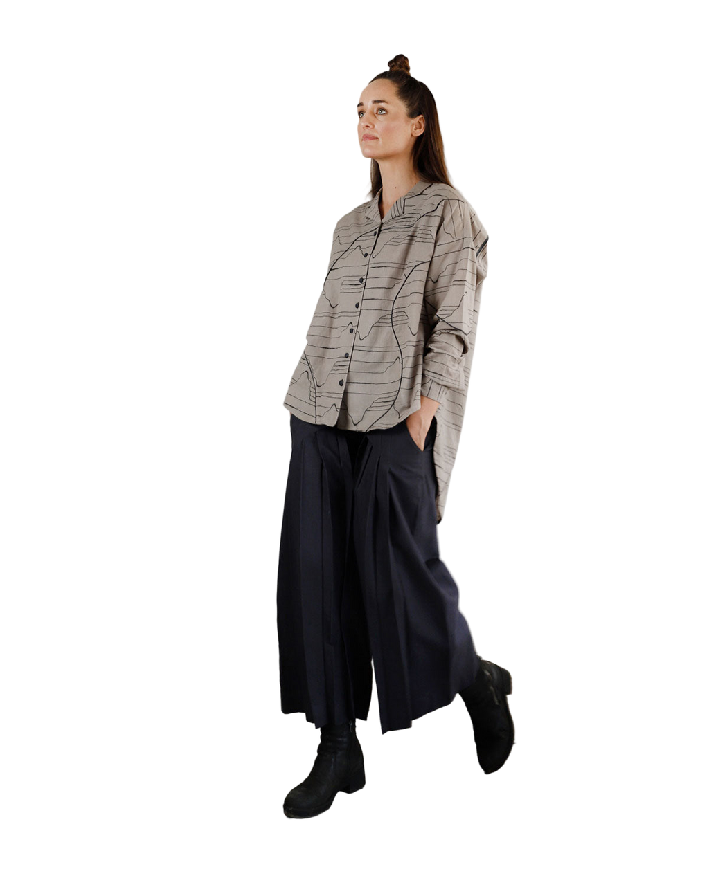 Fluid Oversized Shirt