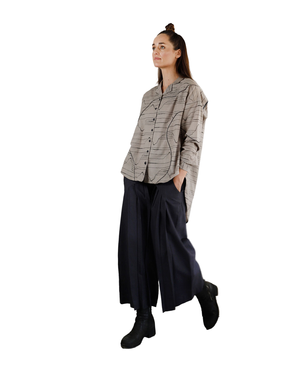 Fluid Oversized Shirt