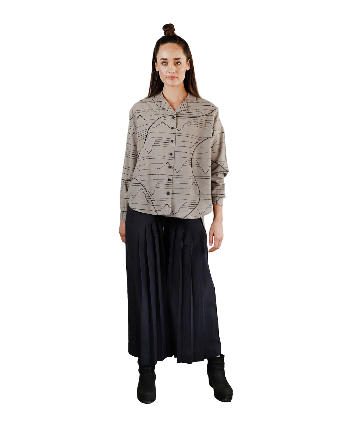 Fluid Oversized Shirt