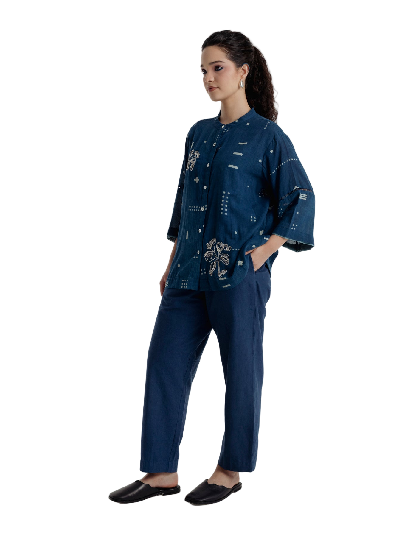 Indigo Shadow Shirt