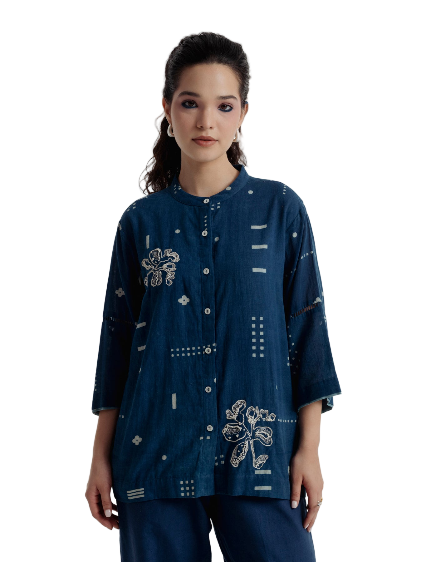 Indigo Shadow Shirt