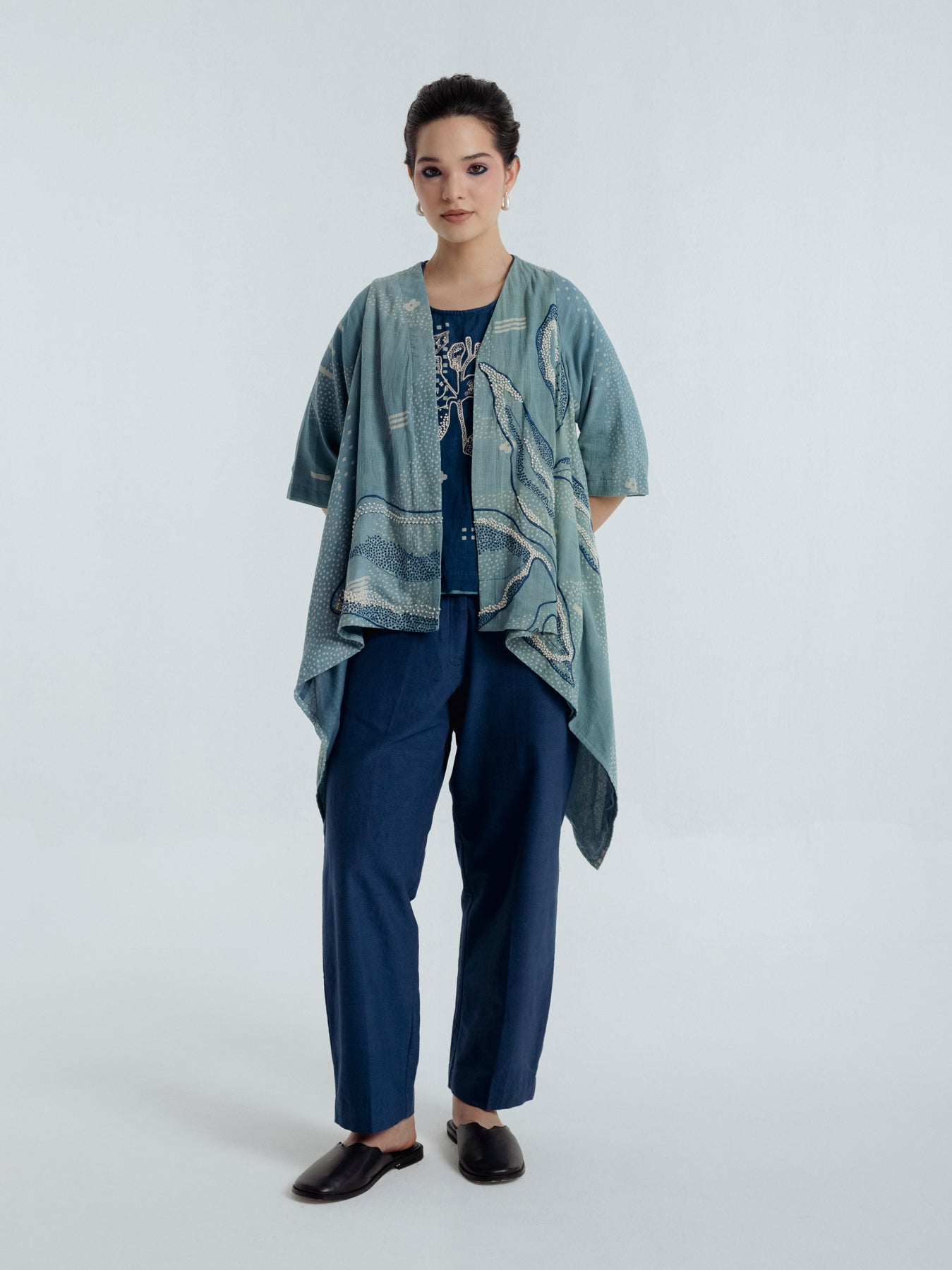 Indigo Shadow Tri Co-Ord Set