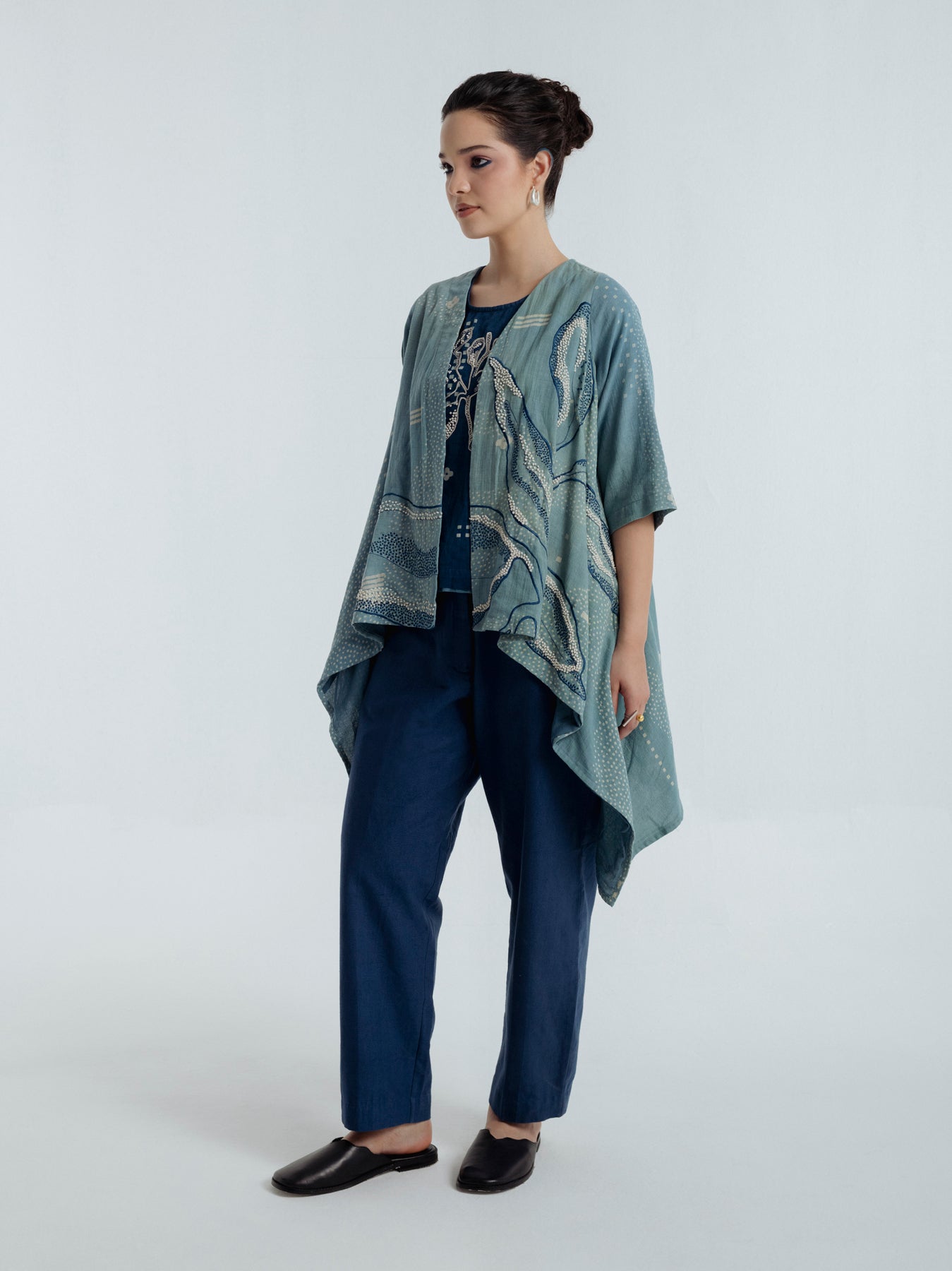 Indigo Shadow Tri Co-Ord Set