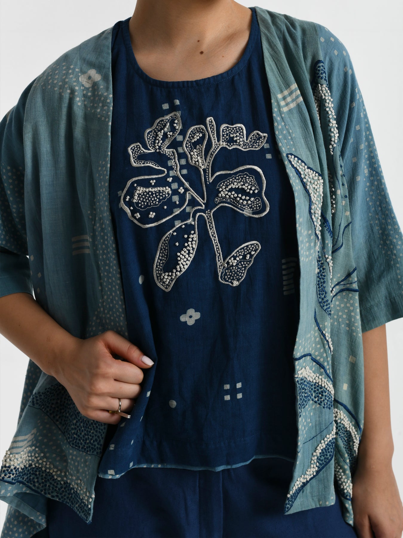 Indigo Shadow Tri Co-Ord Set