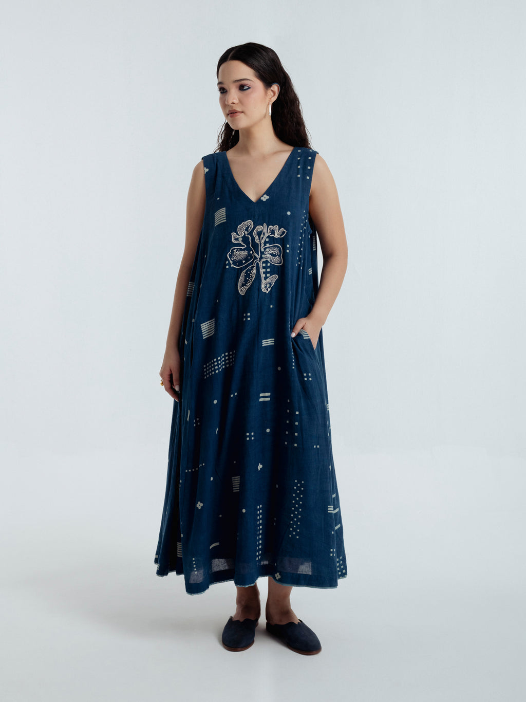 Indigo Sky Maxi Dress