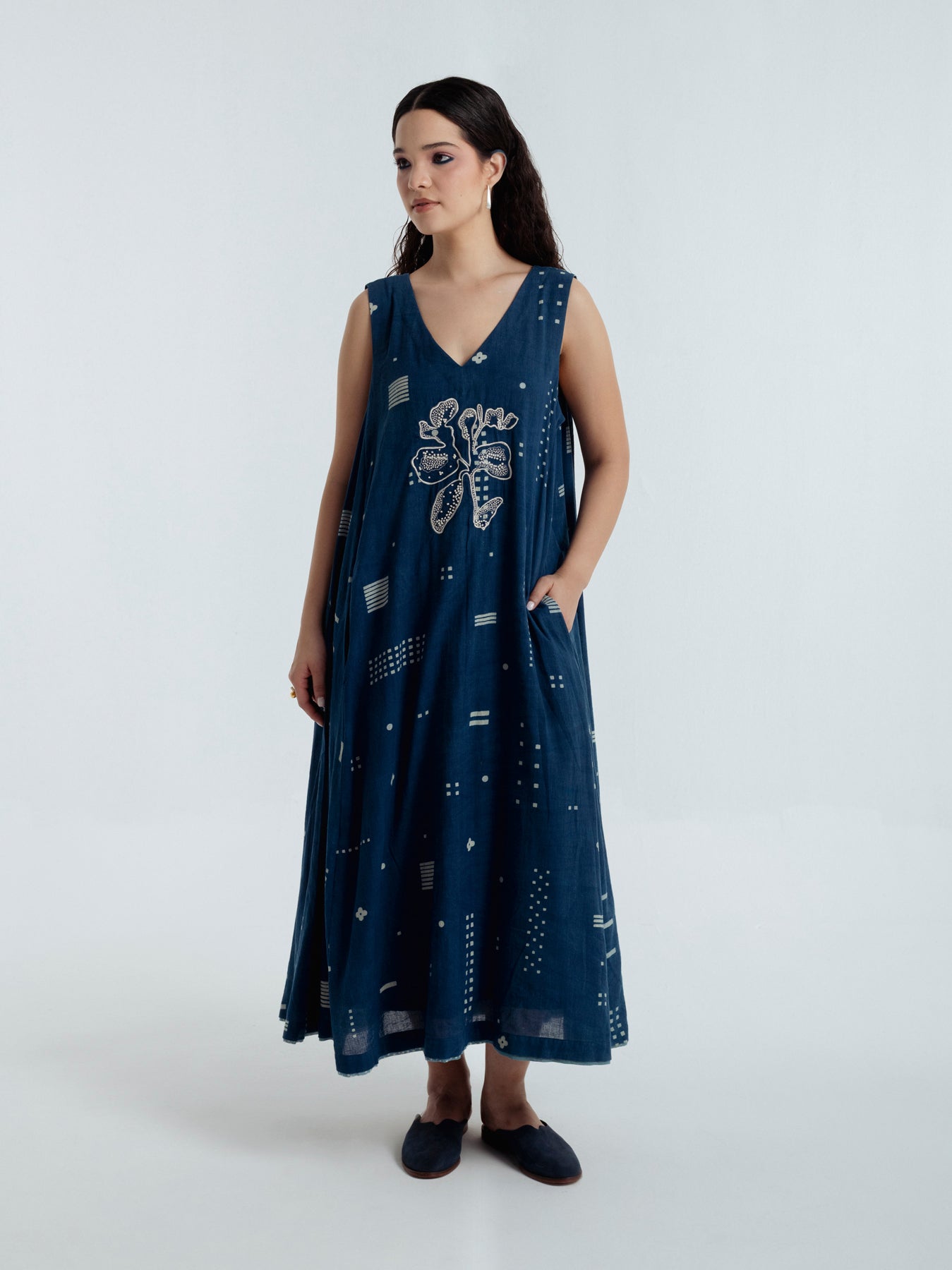 Indigo Sky Maxi Dress
