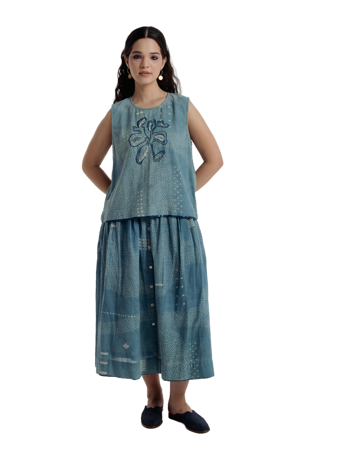 Indigo Sky Co-Ord Set