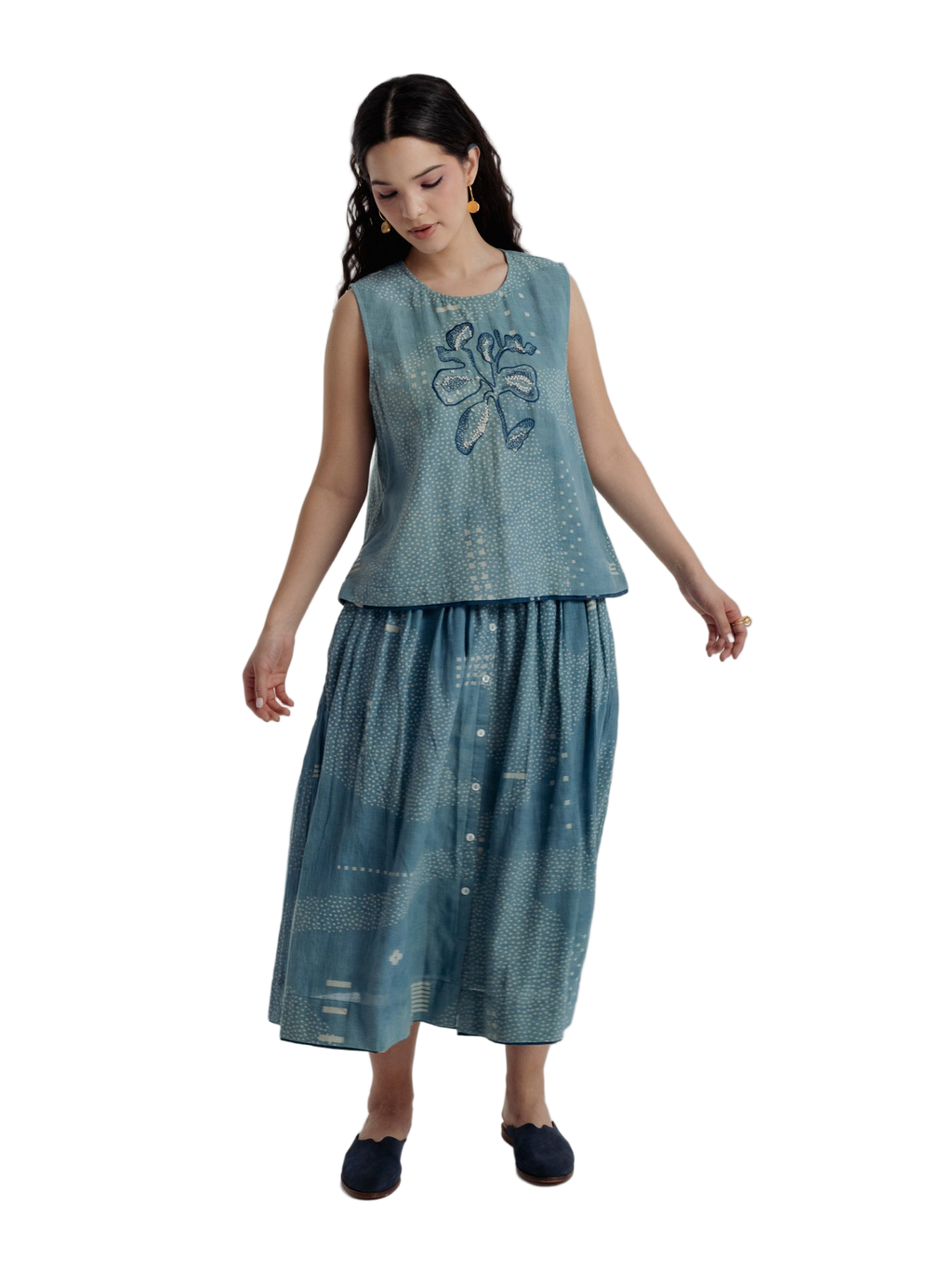 Indigo Sky Skirt