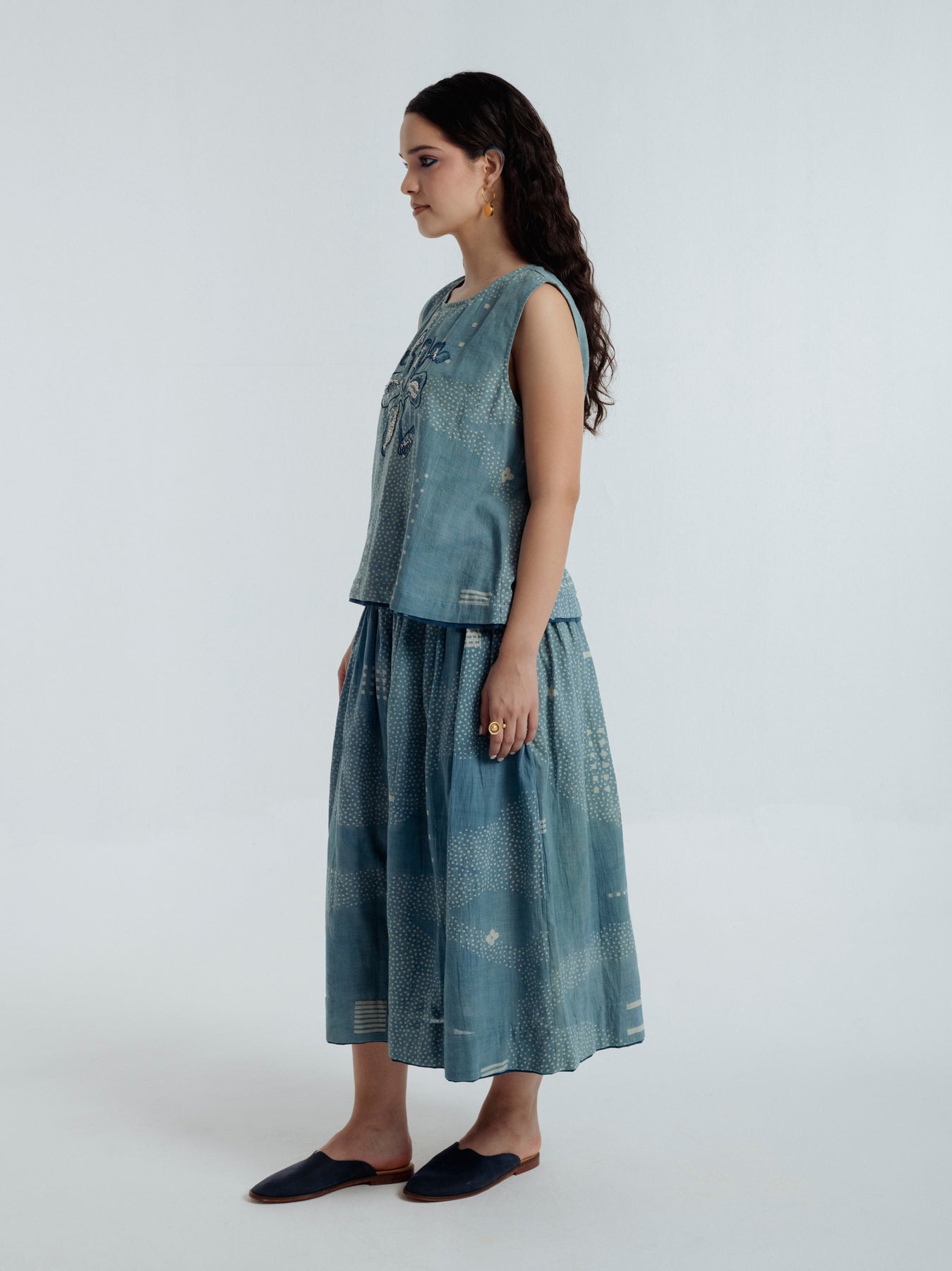 Indigo Shadow Co-Ord Set