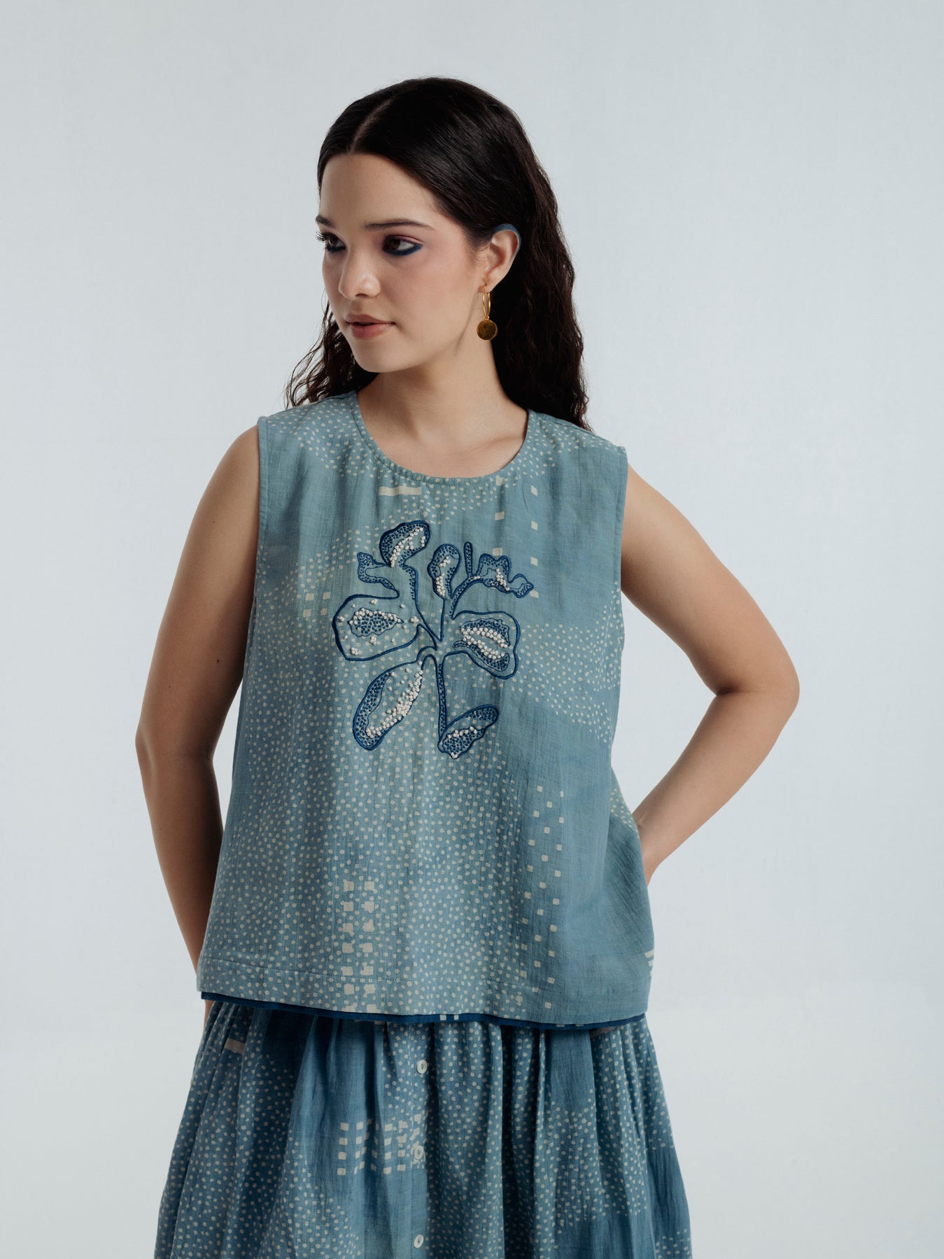 Indigo Shadow Co-Ord Set