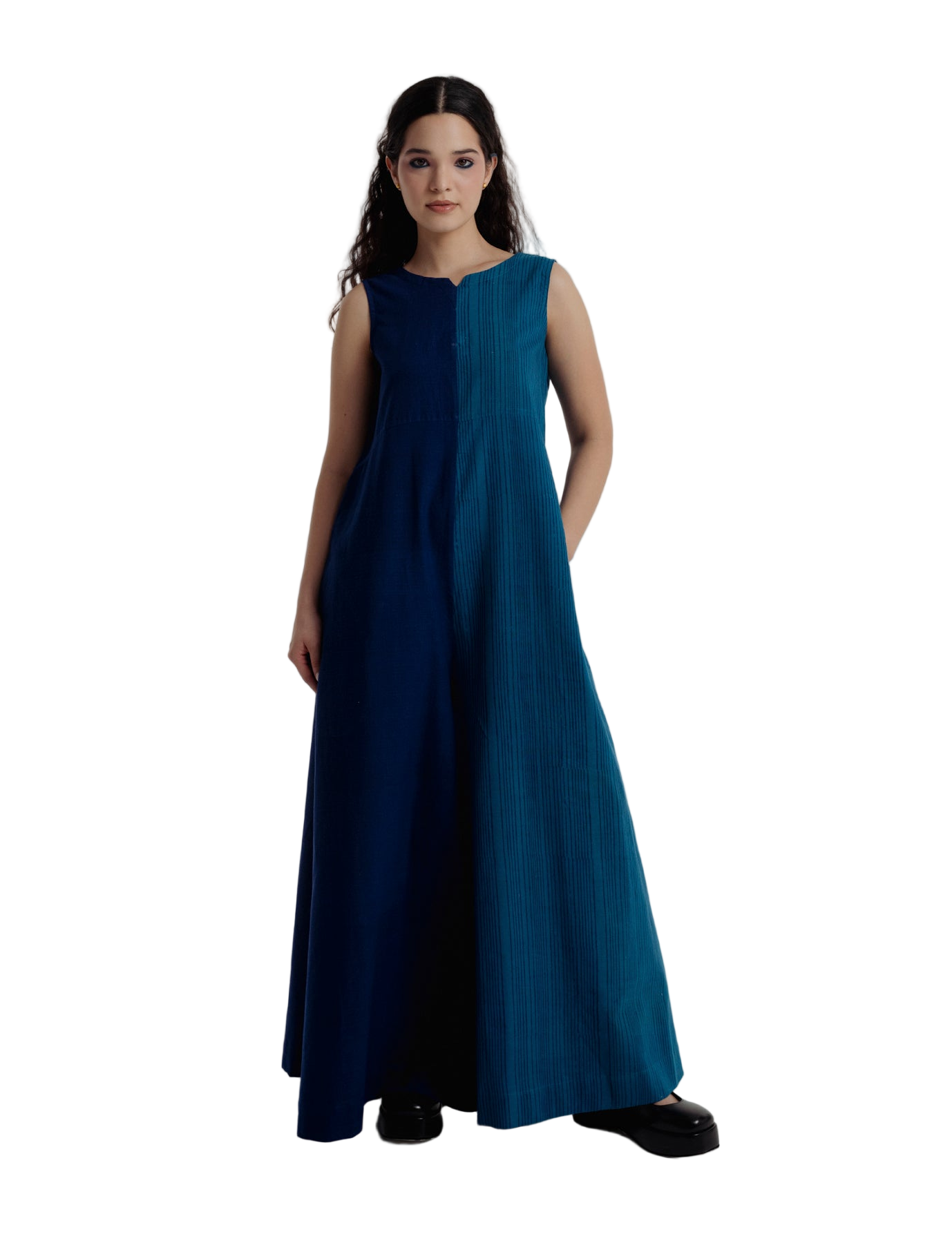 Half & Half Jumpsuit